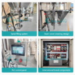 Semi Automatic Powder Filling Machine Coffee Chili Pepper Milk Powder With Weight Auger Manufacturer | GUANYU manufacturer