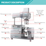 Best Blender Cosmetics Cream Vacuum Emulsifier Cosmetics Production Line Mixing Equipment Company - GUANYU factory