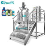 1000L, 2000L,3000L,5000L Hair Wax Shoe Polish Production Line Mixing Machine Mixing Tank Mixer Producing Line