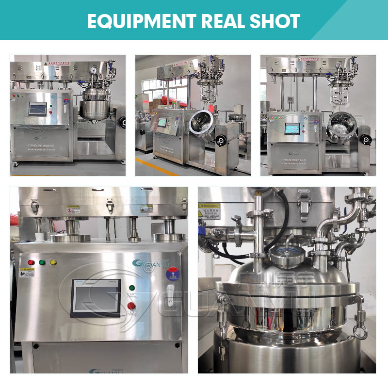 vacuum homogenizer cream mixer