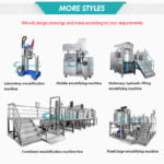 Customized Mayonnaise Ketchup Sauce Paste Production Line Mixer Vacuum Homogeneous Emulsifying Machine | GUANYU