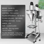 Light powder filling machine Mica powder auger screw filling machine dry chemical powder filling machine company