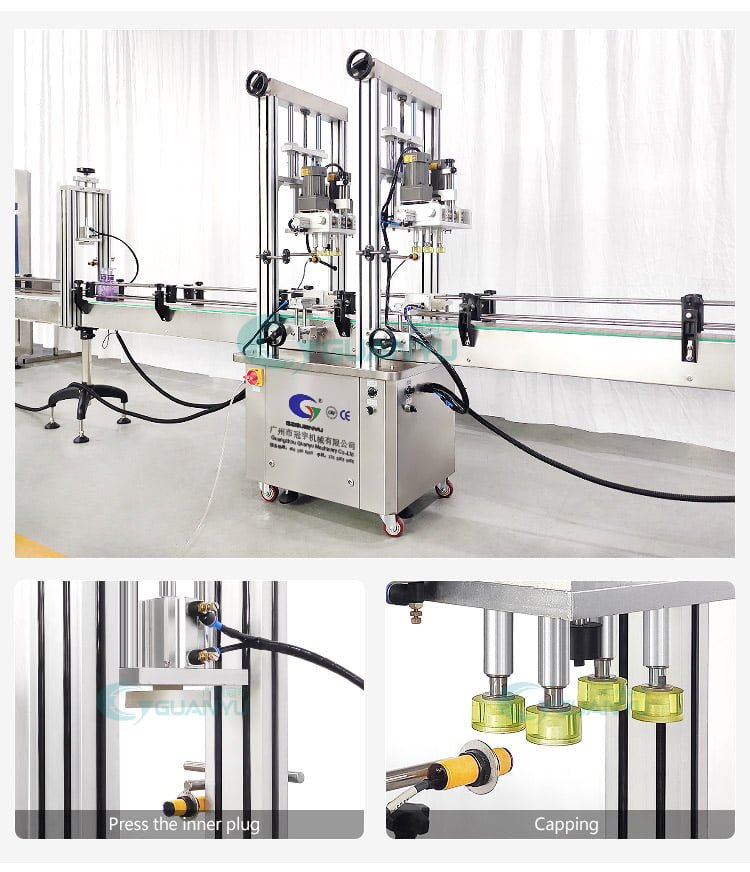 Double Head Cream Filling Machine