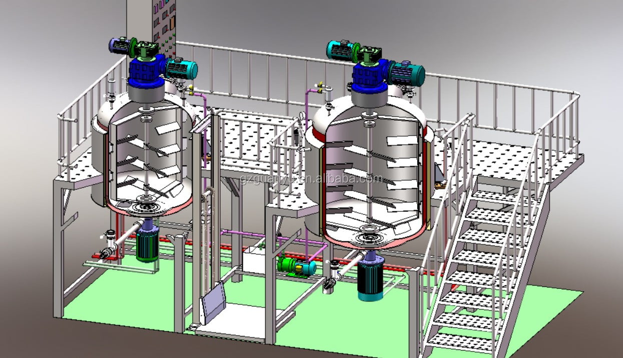 liquid mixing tank