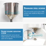 Best Piston manual aseptic gel filling machinery Manual filling machine Company - GUANYU factory