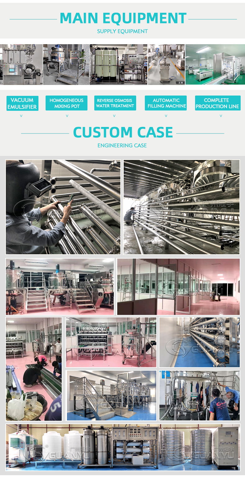 Vacuum Homogenizer Mixer