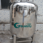 Quality Sealed Storage Tank SUS316L Cooling Tank Cosmetic Storage Tank Manufacturer | GUANYU  in  Guangzhou