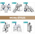 Quality Cosmetic Ointment Making Machine Vacuum Homogenizing Mixer Manufacturer | GUANYU company