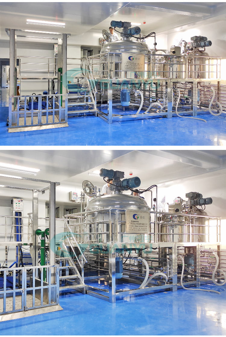 shampoo mixer tank