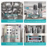 Hand Soap Gel Production Plant Toilet Cleaner Agitator Chemical High Shear Mixer Homogenizer Machine Company - GUANYU manufacturer