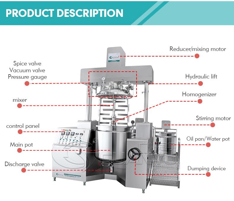 cosmetics mixer