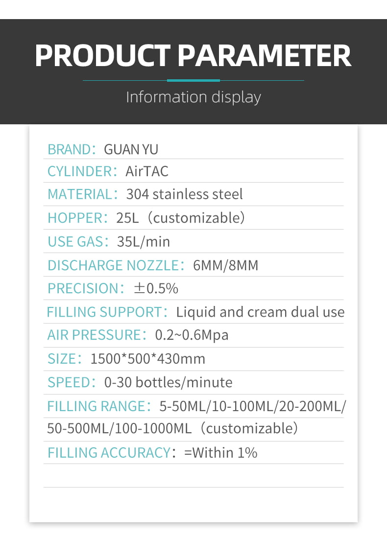 filling machine liquid