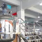 Cosmetic Cream Vacuum homogenizer Mixer equipment paste mixing machine lotion making machine Mixing Tank GUANYU company