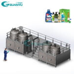 Electric Steam heating high quality free hand sanitizer agitator liquid mixer Liquid detergent mixer