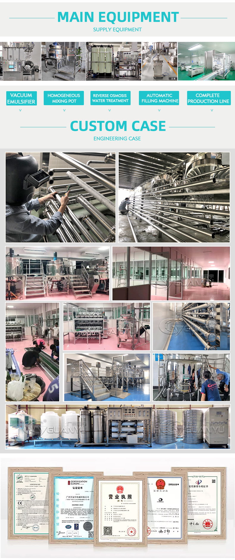 vacuum homogenizer emulsifying