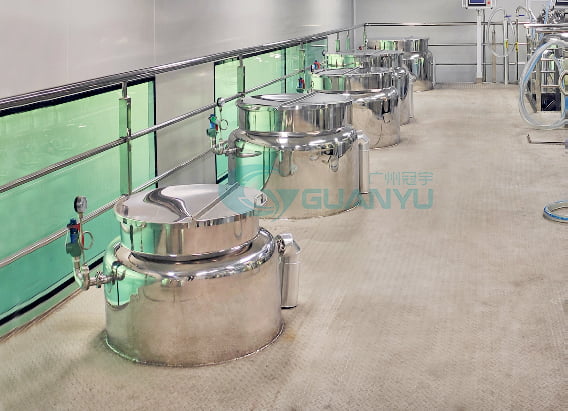 cosmetic vacuum homogenizing emulsifying mixer