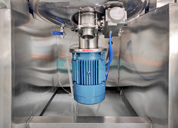 Auto-lifting Vacuum Homogenizer Mixer