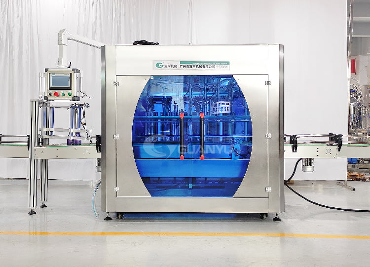 Small Cosmetic Cream Filling Machine