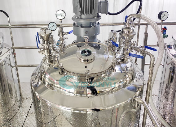 Making Mixer Machine Shampoo Mixing Machine Stainless Steel
