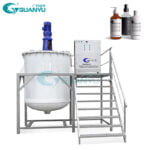2000L/5000L Polypropylene material Anti-corrosive liquid PP Plastic Mixer Machine for Toilet cleaner electric Hair Lotio