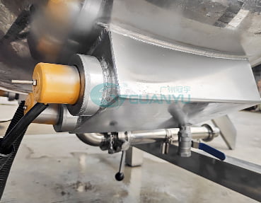 Mixing Tank Shampoo Jacket Agitator Mixing Machine Supplier