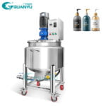 100L Mixing Tank Soap Making Machine Liquid Cosmetic Cream Mixer Shampoo Stainless Steel