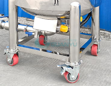 Making Machine Liquid Cosmetic Cream Mixer Shampoo Stainless Steel