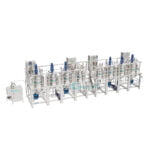Electric Heating Cream Homogenizing Equipment Liquid Soap Making Mixer Machine Shampoo Mixing Machine Stainless Steel Mi price