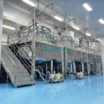 Electric Heating Cream Homogenizing Equipment Liquid Soap Making Mixer Machine Shampoo Mixing Machine Stainless Steel Mi manufacturer