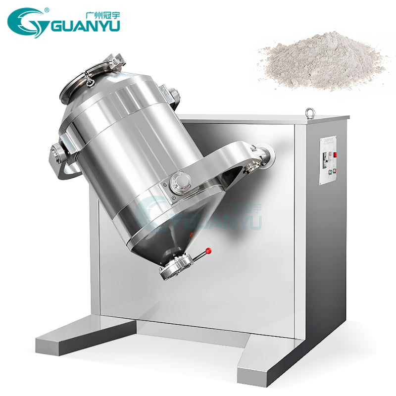 food production equipment for Powder Three-dimensional motion mixer Manufacturer | GUANYU
