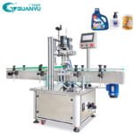 Customized Automatic Liquid Soap Washing Shower Gel Bottle Screwing Capping Machine | GUANYU