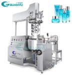 Chemical cosmetic gel 50L vacuum emulsifying mixer machine lotion making machine cream production equipment