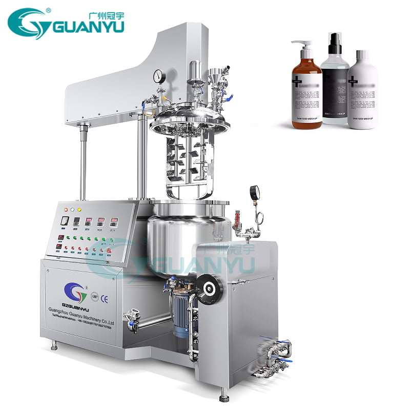 Fixed lifting mixers vs hydraulic lifting vacuum emulsifying mixers 1 Fixed lifting mixers vs hydraulic lifting vacuum emulsifying mixers
