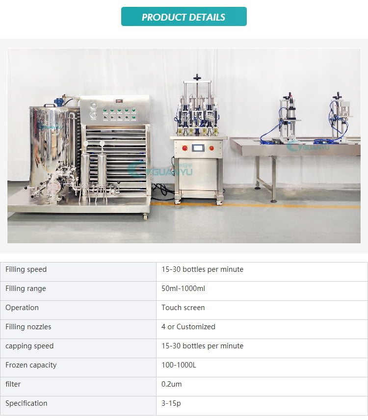 oral liquid filling machine