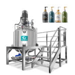 500L vacuum mixer tank gel making machine Vaseline resin reactor stir blender Alcohol fermentation tank