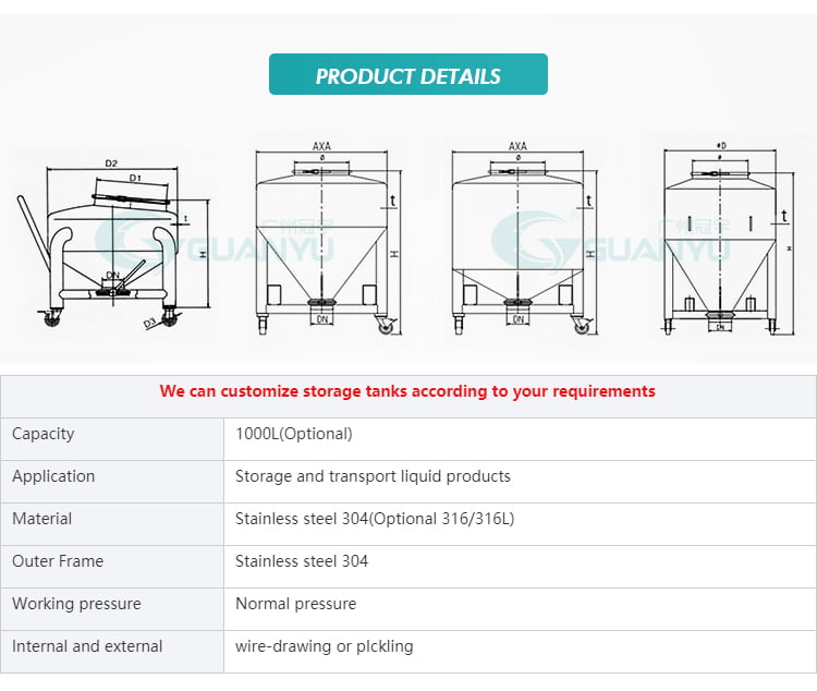pharmaceutical grade pure storage barrel