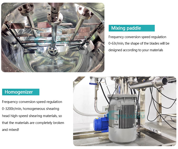 Emulsifying Vacuum Mixer