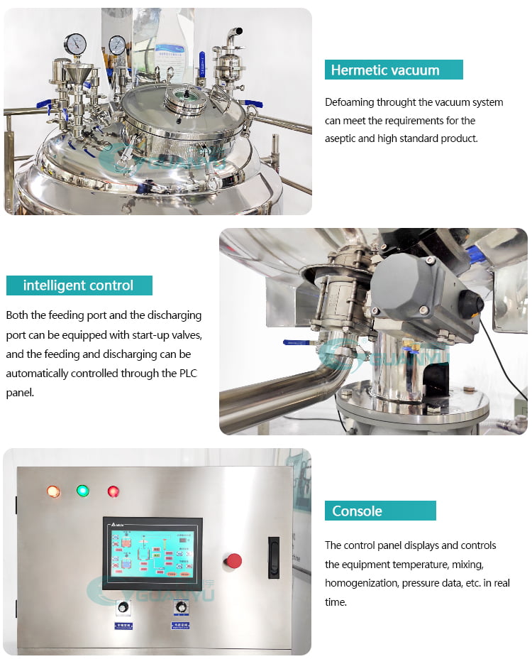 Emulsifying Vacuum Mixer