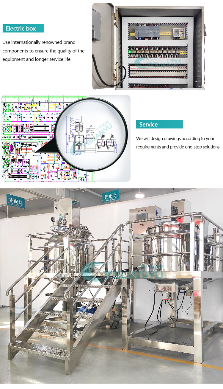 Emulsifying Vacuum Mixer