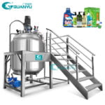 High Shear Speed Vacuum Emulsifying Vacuum Silicon Sealant Planetary Vacuum Mixing Reactor Manufacturer | GUANYU