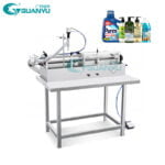 Horizontal Pneumatic Paste Filling Honey Bottle Filling Machine Price Cream Juice Ointment Paste Filler Machinery