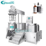 Chemical Machinery Mixing Equipment For Body Lotion Cream Vacuum Emulsifying Mixer Manufacturer | GUANYU