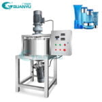 Cosmetic Lotion Cream Paste Emulsifier Mixer Tank Homogenizer Liquid Soap Mixing Equipment Manufacturer | GUANYU