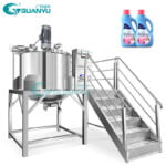 Mixing Tank Double Jacketed Liquid Soap Detergent Making Machine with Agitator Manufacturer | GUANYU