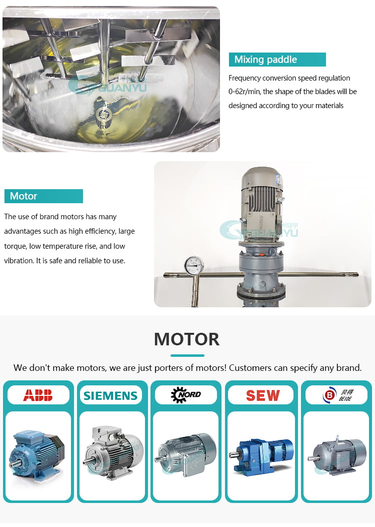 file_01655712021882 vacuum mixing tank Double Jacketed Liquid Soap Detergent Making Machine with Agitator Manufacturer | GUANYU
