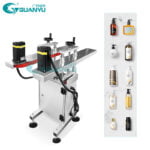 China Factory Stainless Steel Clamp Bottle Conveyor Belt Bottom Coding Conveyer Belt GUANYU