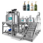 Cosmetic Lotion Cream Making Machine Vacuum Homogenizing Emulsifying Machine Cosmetic making machine