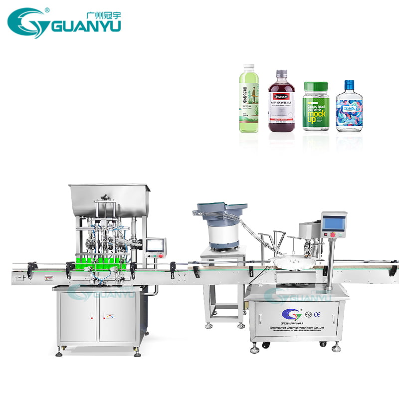 liquid bottle filling machine
