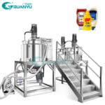 cosmetic cream paste homogenizer mixer machine shampoo mixing tank liquid detergent conditioner making machine price