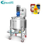 100L Mixing Tank Soap Making Machine Liquid Cosmetic Cream Mixer Shampoo Stainless Steel  in  Guangzhou